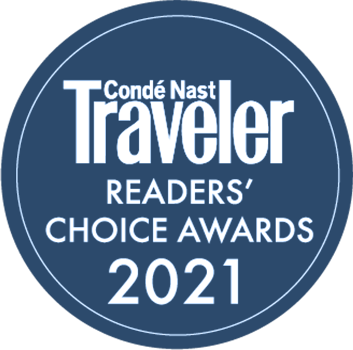 Conde Nast Traveler Awards 2021